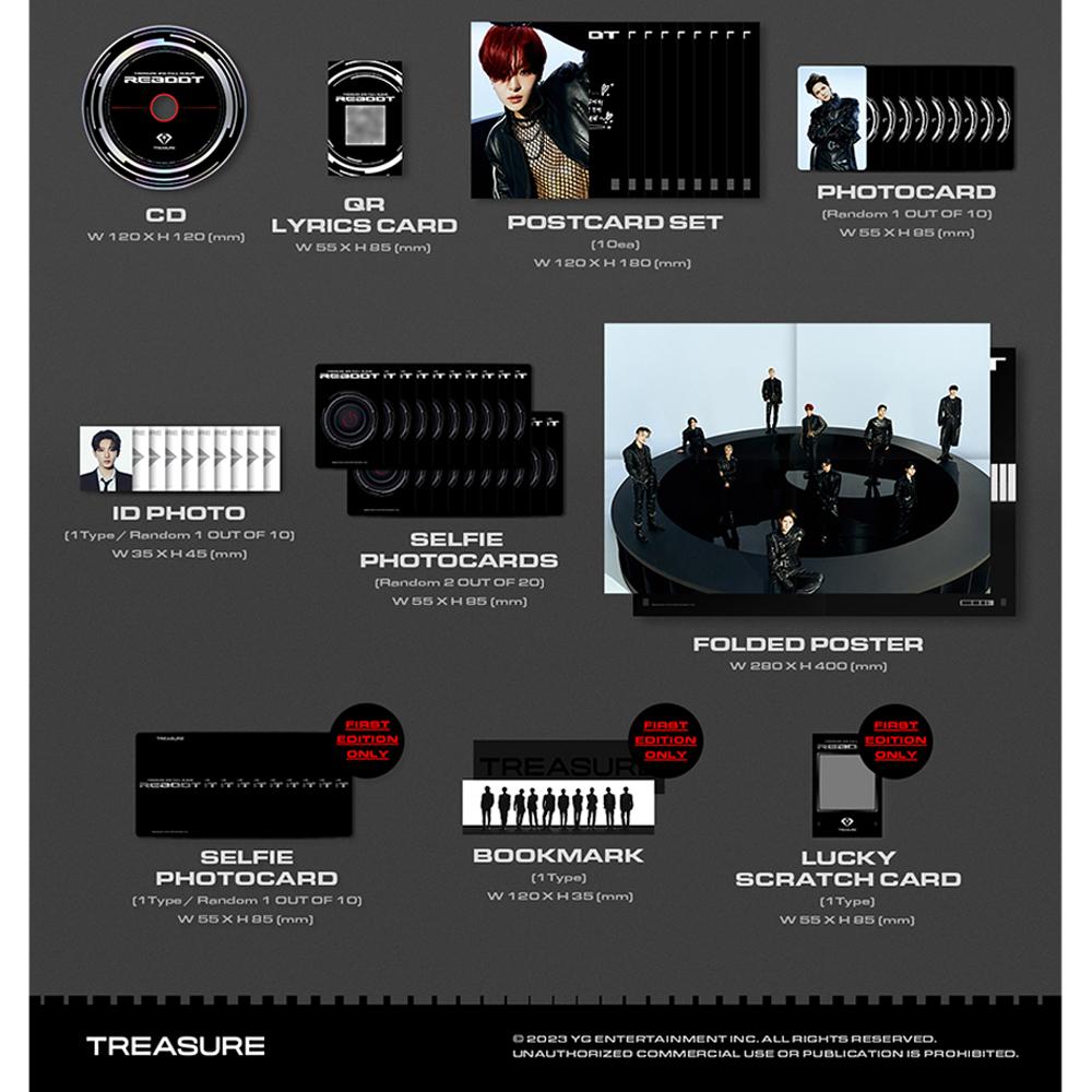 TREASURE 2-й полный альбом [REBOOT] Фотокнига Ver.
