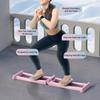 Split Machine Leg Stretcher Silent Foldable Simulated Ski Machine Home Gym Leg Stretching Pelvic Floor Muscle Trainer Full Body Slimming Workout