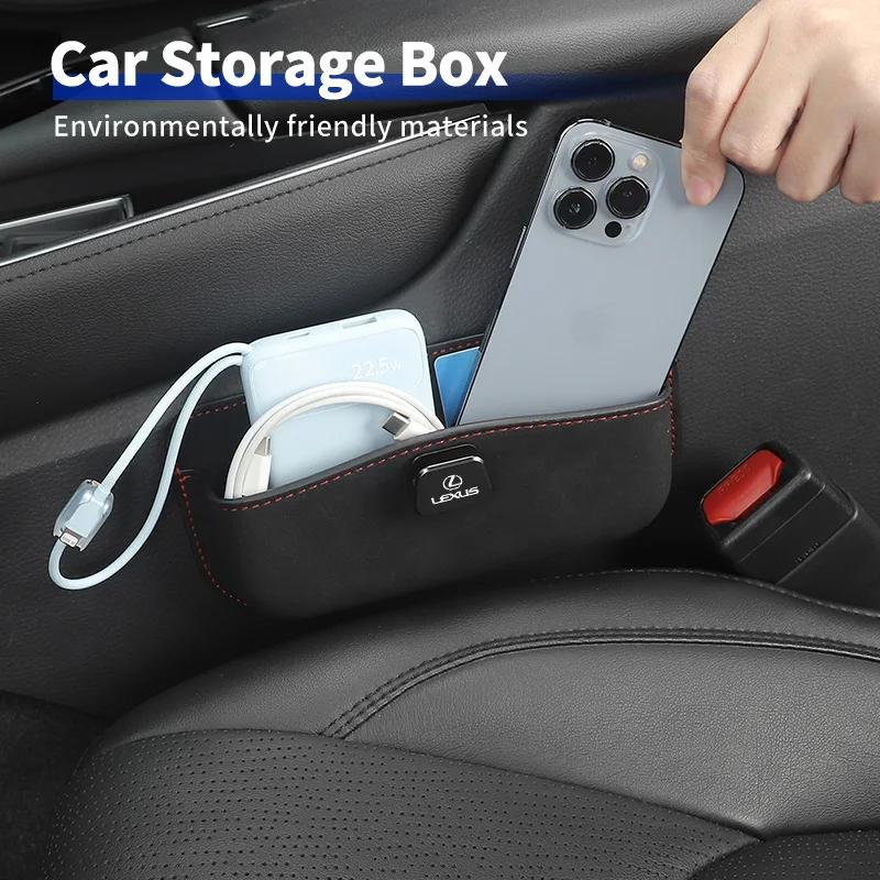 Car Seatback Storage Box Seam Case Door Clutter Organizer Accessories For Lexus CT ES GS NX IS250 CT200h IS300h ES300h RX400h NXSR4
