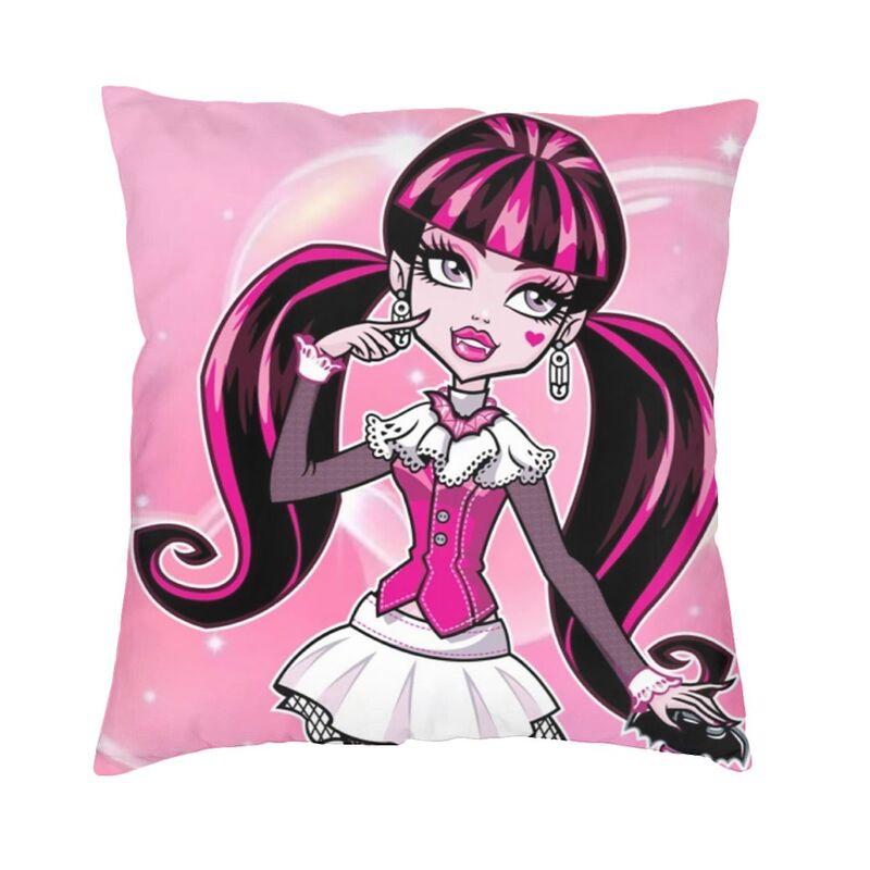 Дракулаура девушка Monster High Роскошные пледы наволочки домашний декор мультфильм анимация ТВ автомобиль наволочка