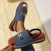 Women Sandals 2025 New Fashion Outdoor Flat Shoes Women Casual Beach Holiday Luxury Sandals Open Toe Platform Shoes for Women