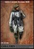 Evolution Miniatures World War II German Infantry Winter March Single Soldier with Cigarette In His Mouth Kharkov 1943 Resin Kit Molding Color 1/35