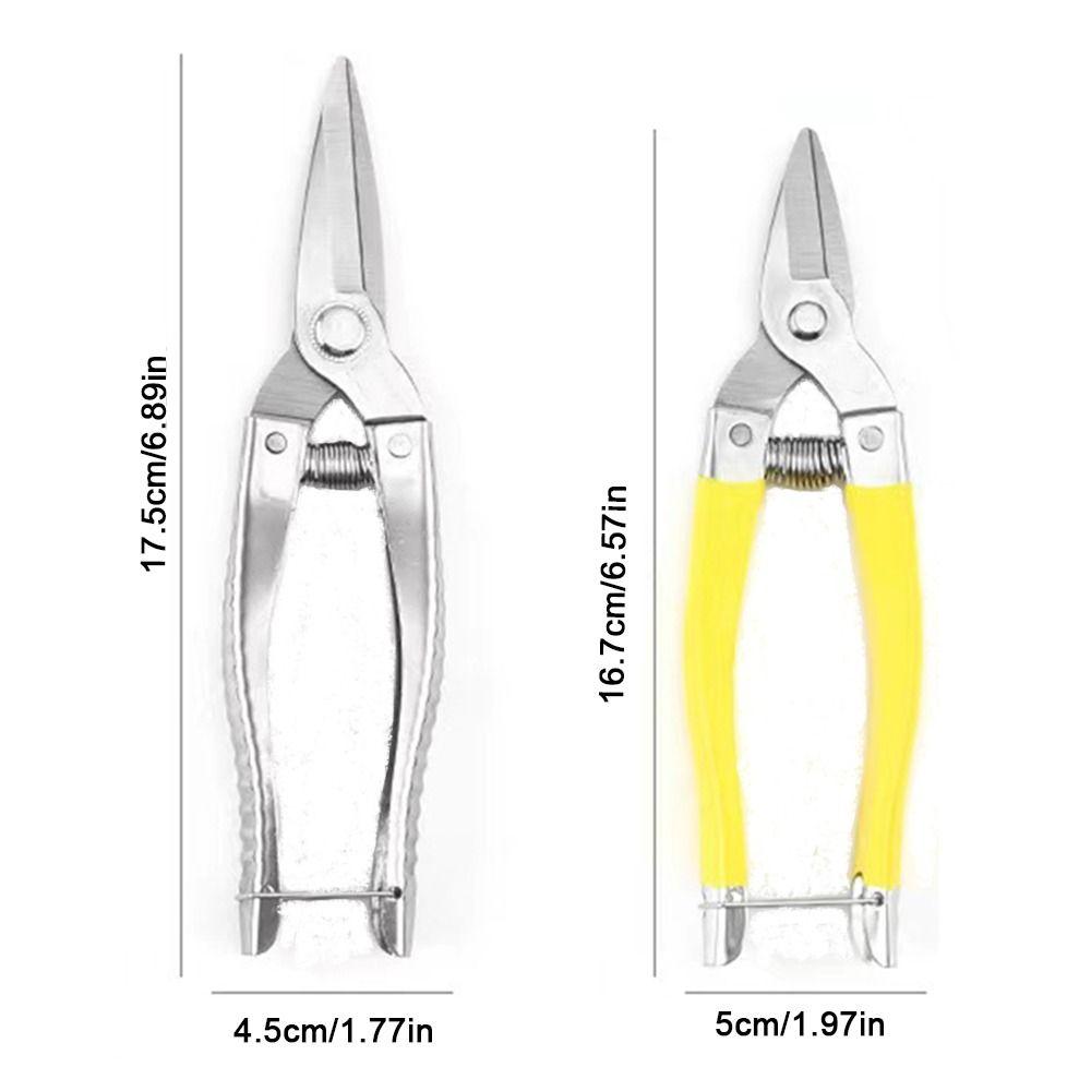 with Automatic Return Spring Branch Shears Stainless Steel Garden Branch Shear Hand Tools