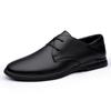 FashionMen Genuine Leather Shoes Casual Luxury Brand Soft Men's Oxfords Breathable Lace Up Moccasins Mens Wedding Dress Italian Shoes
