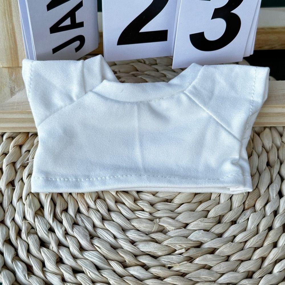 Повседневная одежда, модная футболка, мини-комбинезон, штаны для 20 см хлопковой куклы/для 1/12 куклы