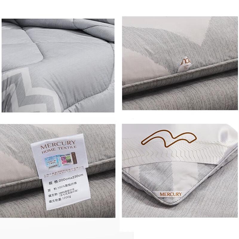 Mercury Home Textiles Элегантное антибактериальное одеяло с отрицательными ионами