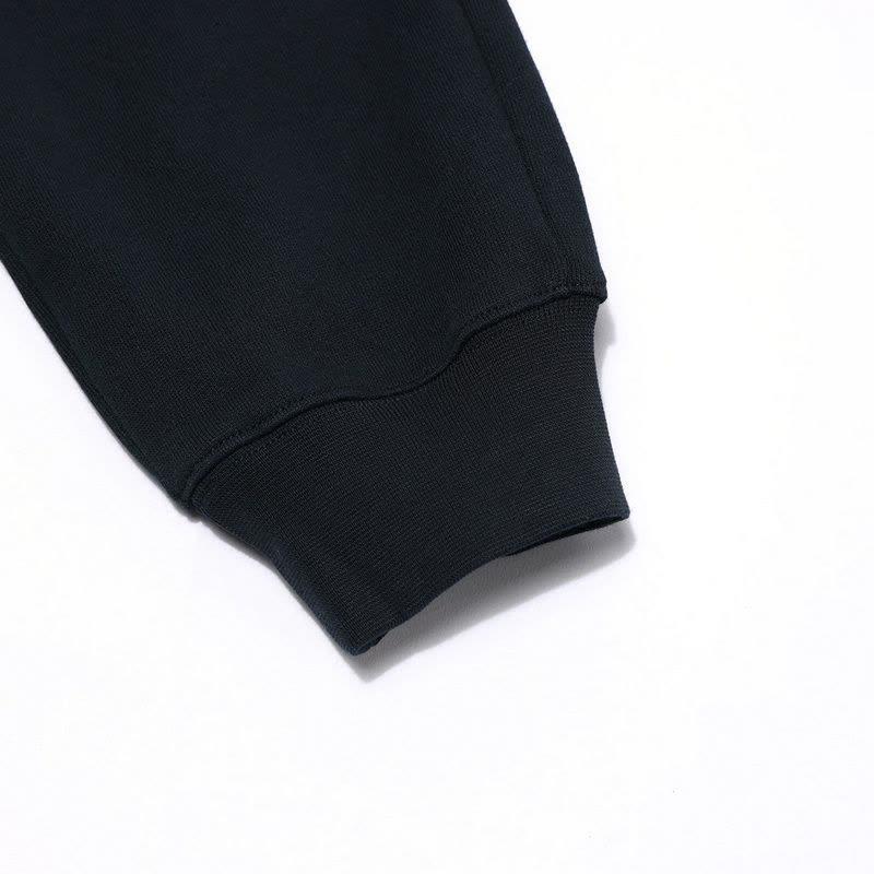 Jordan Повседневные трикотажные брюки для бега на флисовой подкладке с логотипом и шнурком, детские штаны, черные HF6639-010