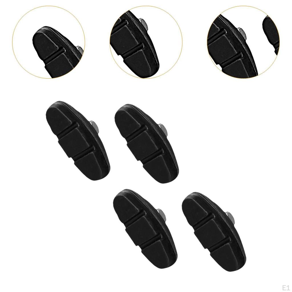 Комплект из 4 тормозных колодок для детских велосипедов Алюминиевые компоненты