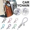Bag Pendant  Shiny Car Keychain Car Key Decorations Glitter Key Chains Car Key Ring