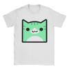 Unisex Unisex Tshirts Runner Geometry Dash Game Funny 100 Cotton Tees Short Sleeve Geometric Dash T Shirt Crew Neck Clothes Summer