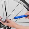 Bike Pump Bicycle Inflator with Gauge High Pressure Ball Needles Tire Portable
