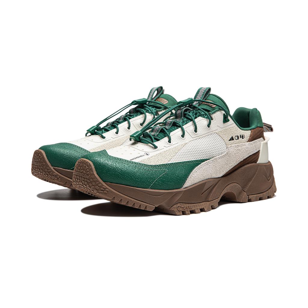 Li Ning CF Su Series Outdoor Pro Удобная минималистичная амортизирующая водонепроницаемая повседневная обувь с низким верхом для повседневной носки Мужская повседневная обувь AGLU151-2