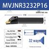 92° Держатель для наружной токарной обработки на станке с ЧПУ (MVJNR1616K16/2020K16)