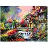 Diamond Painting Embroidery Landscape Cross Stitch Crystal Rhinestone Pasted Crafts Needlework