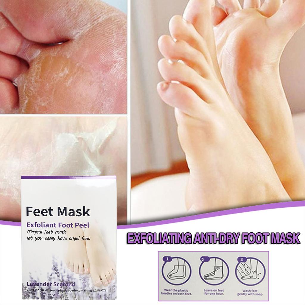 Foot Mask Exfoliating And Moisturizing Foot Mask Removing Dead Skin On The Heel And Moisturizing Foot Mask For Both Men And Women 70ml