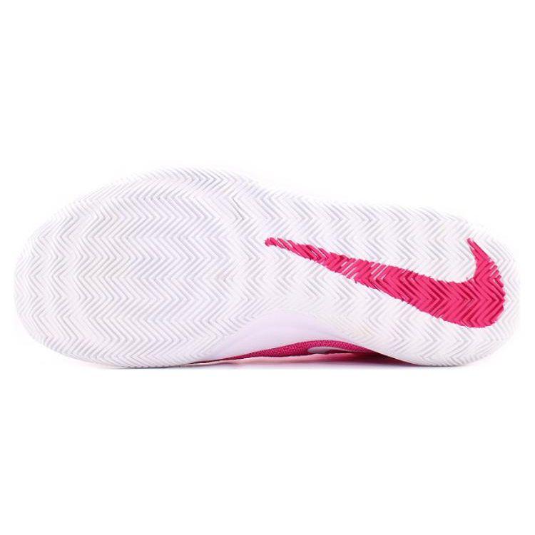 Nike Zoom Rev EP Fashion Versatile Shock Absorption Slip Resistant Durable Mid-Top Basketball Shoes Men Sneaker Pink White 852423-616