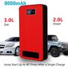 Car Jump Starter 8000mAh Mini Power Bank Emergency Starting Device Battery Booster Launcher For Gas 3.0L Diesel 2.0L Car