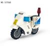 10706D Железный мотоцикл Валькирия, белая полицейская машина, детские строительные блоки