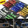 30Pcs/Set Motorcycle Screw, Motorcycle Screw Nut Cover Motorbike Screw Nut Cover Decoration