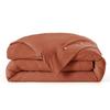 Housse de couette en percale 240 x 260 cm tomette Perrine