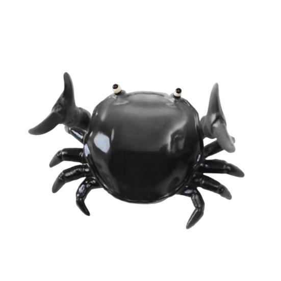 Simulation Crab Pen Holder Plastic Weightlifting Crab Stationery Pencil Stand Home Office Desktop Decoration Ornament