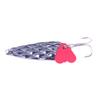 Fishing Spoons Lures Bass Baits Jigging Bait Tackle with Treble Hooks Hard Metal Spoon Fishing Lure 4 Colors