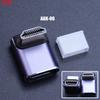Совместимый с HDMI адаптер 90 270 градусов Прямоугольный конвертер «папа-мама» 8K HD Разъем Mini / Micro HDMI-совместимый удлинитель