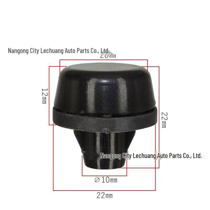 672820R020 Tailgate Buffer Rubber Pad Fixing Clip for Toyota RAV4 Trunk