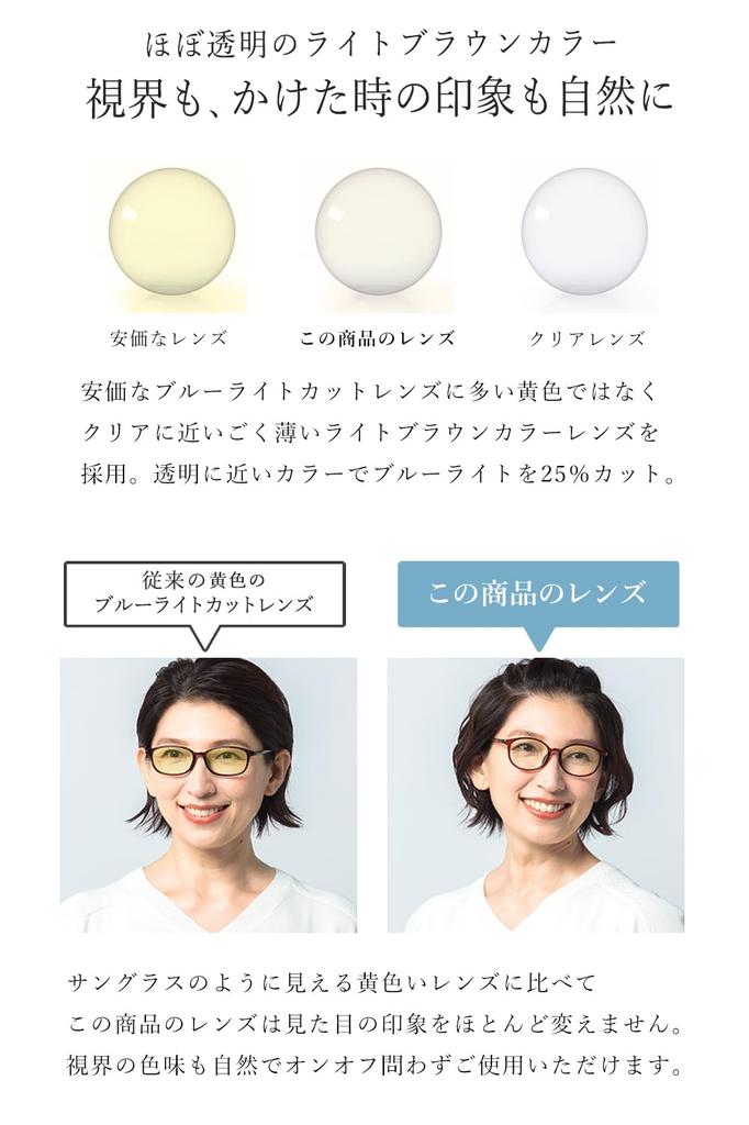 Stylish Reading Glasses Blue Light Cut [eyeforyou] Men's Mocha+1.50 BA-R2005-C1-D150