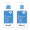 The Derma Co Очищающее средство с 2% ниацинамида для жирной кожи 125 мл Набор из 2 шт. для чувствительной и комбинированной кожи