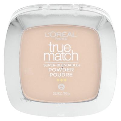 L'Oréal, True Match, суперсмешиваемая пудра, W2 Light Ivory, 9,5 г (0,33 унции)