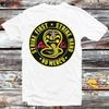 230 г/м² 100% хлопок Cobra Kai Karate Kid футболка классическая ретро 80-е фильм фильм первый удар B114