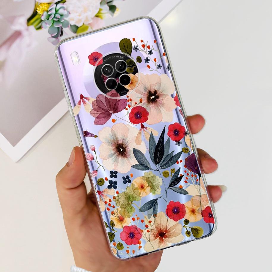 Чехол для Huawei Y9a 6.63" Милый Астронавт Силиконовый Чехол для Телефона Для Huawei Nova Y9a FRL-23 FRL-L22 Funda HuaweiY9a NovaY9a Coque