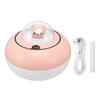 Mini Humidifier Cute Cat Sculpture Portable Quiet Desktop Air Humidifier for Home Office USB Plug