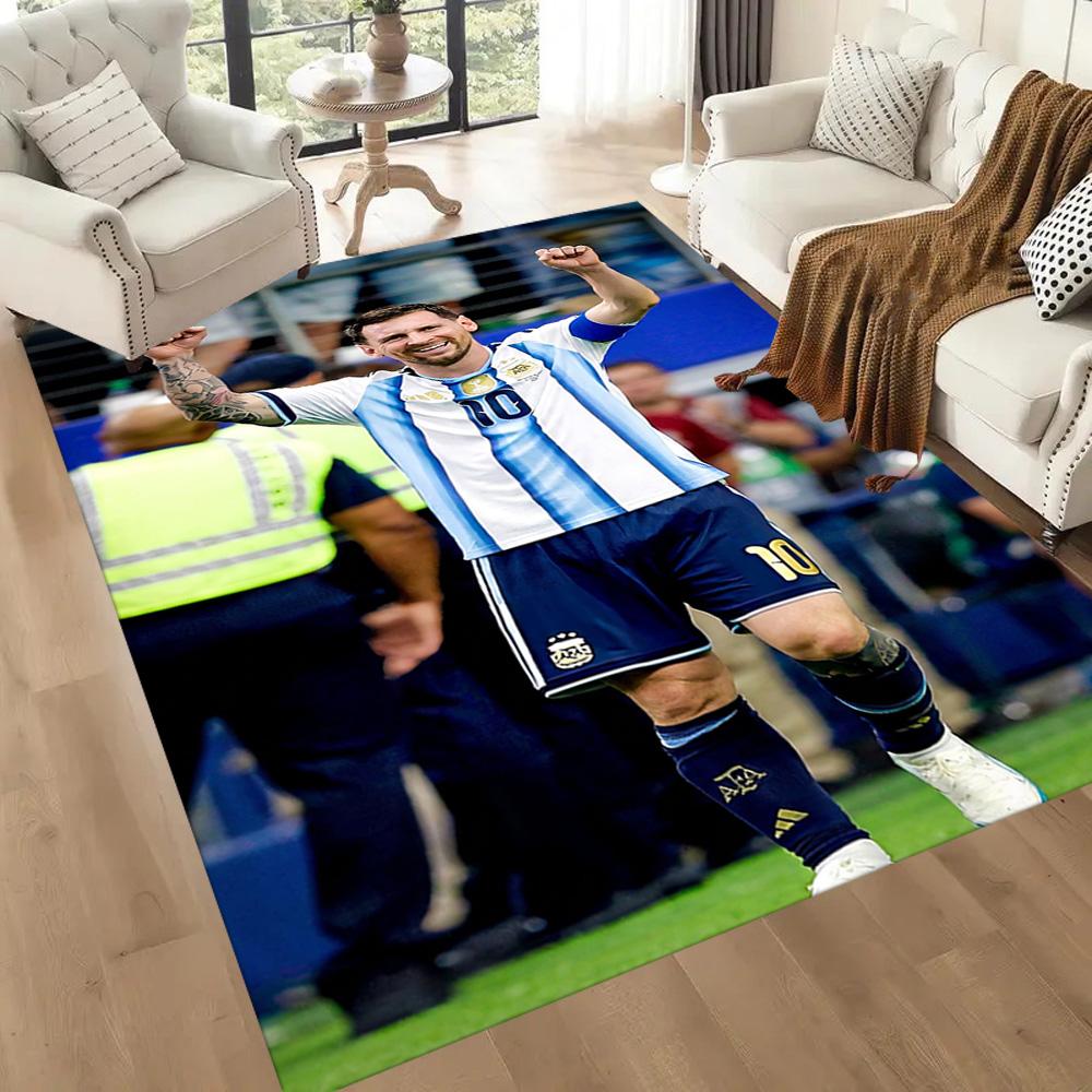 Messi 572 Carpet Perfect for Balcony Game Room Decorate room Living Rooms Anti-slip Rug Anime Office Decor