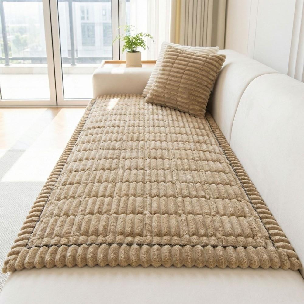 Non-Slip Pet Couch Cover Fuzzy Surface Couch Sitting Mat New Sofa Cover Pad for Dogs Cats