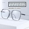 Blue Light Blocking Myopia Glasses Frame For Men And Women Optical Prescription Eyewear Spectacles Full Rim Oversize Eyeglasses