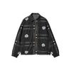 Carhartt WIP SS24 Harris Jacket Reversible Zip Long Sleeve Jacket Men jackets Black A241001-89-PG