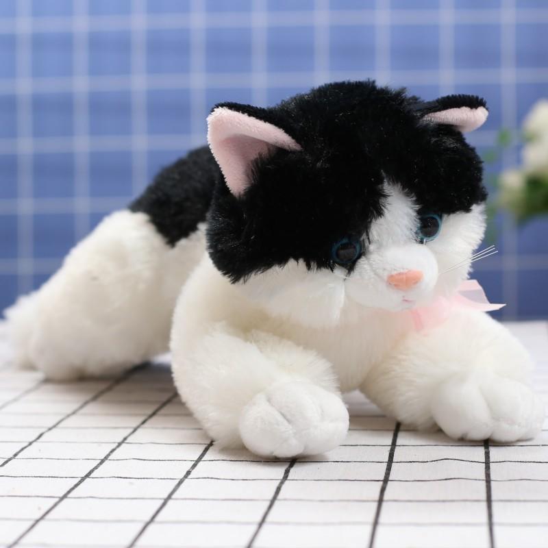 Имитация Кошки Плюшевые Игрушки Куклы, Поющие Вечеринка Котята Куклы, Детские Подарки на День Рождения, Спящие Куклы