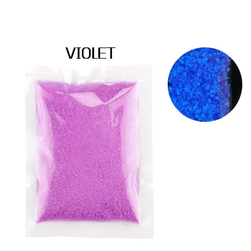 Glow-in-the-dark Sand Stone Park Road Cobblestones Adorn The Party Aquarium Fish Tank for Decorative Pebbles Garden Decoration