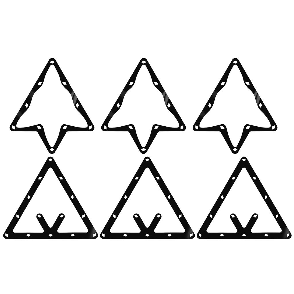 6 шт. держатель стойки для бильярдных шаров Magic Ball