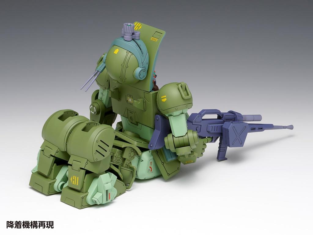 Wave Armored Trooper Votoms Scope Dog 1/24 Scale, Approximately 16cm Tall, Pre-Colored Plastic Model BK-180