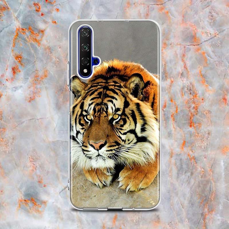 Силиконовый чехол с изображением сибирских тигров для Honor 20 20S 20E 8 8A Prime 8X MAX 8C 8S 7A 7C 7S Pro, чехол для телефона