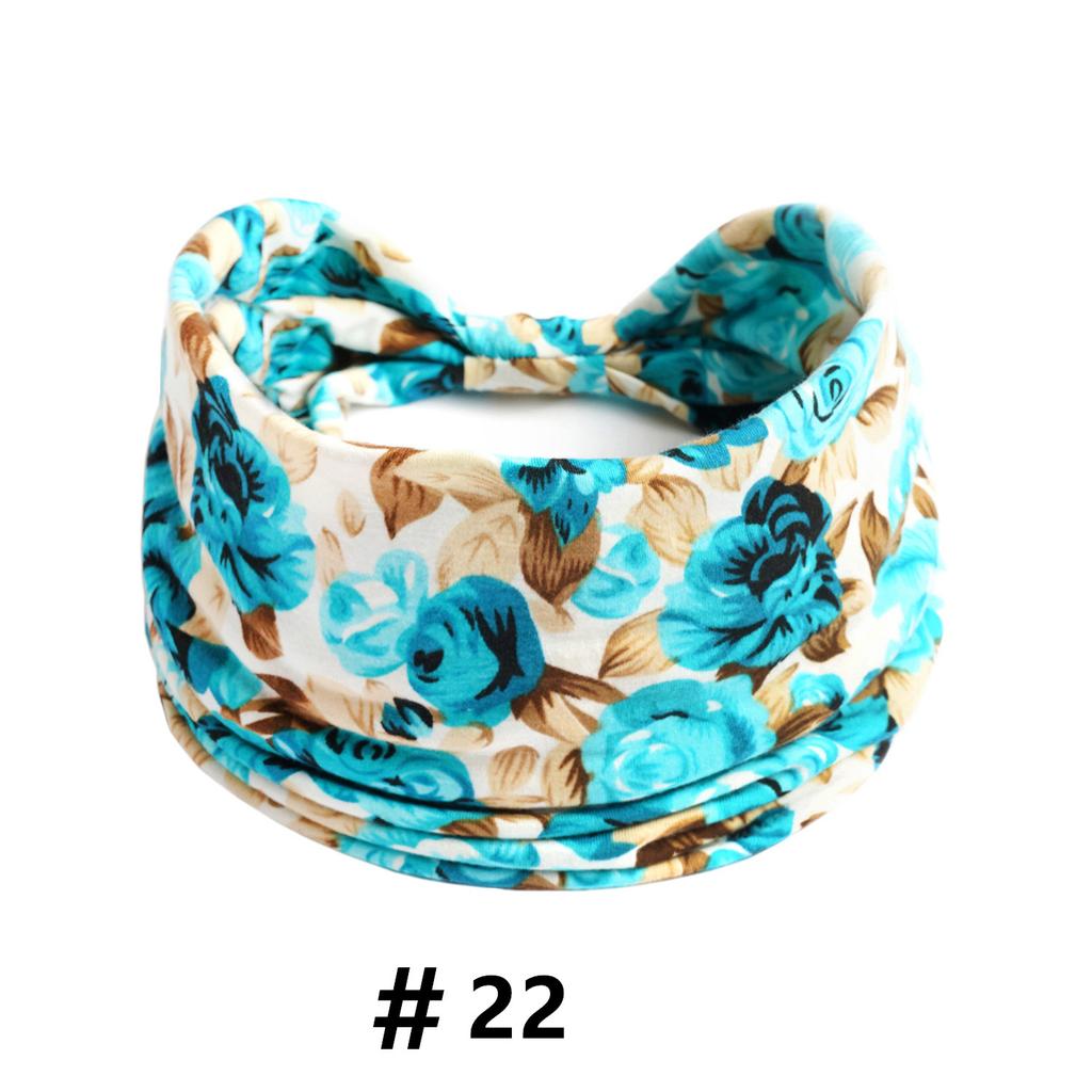 Повязки на голову в стиле бохо для женщин, хлопковые, большие, широкие, эластичные, нескользящие, для тренировок, повязки для йоги, бега, тюрбаны, банданы, аксессуары для волос