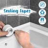 3.2m PVC Waterproof Sealing Tape for Bathroom Sink Shower Bathtub and Toilet Self Adhesive Wall Sticker