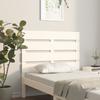 VidaXL Headboard White 75x3x80 Cm Solid Pine Wood821368