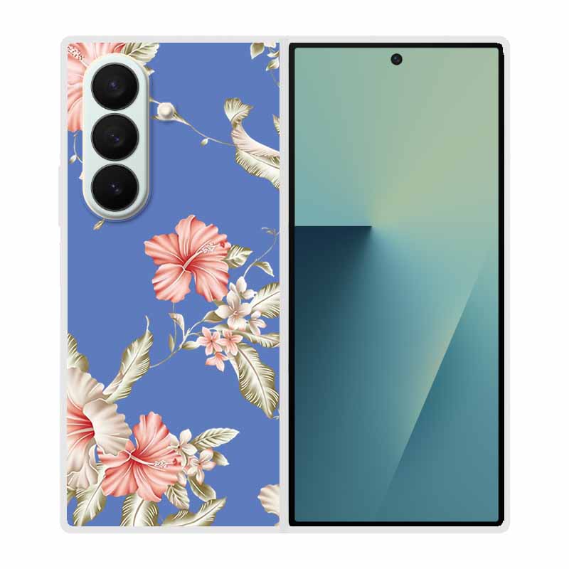 Phone Case For Samsung Galaxy Z Fold7 Fold6 Fold5 Fold4 Fold3 Fold2 Fold 7 6 5 4 3 2 Hard Plastic Cover Clear Transparent Shield