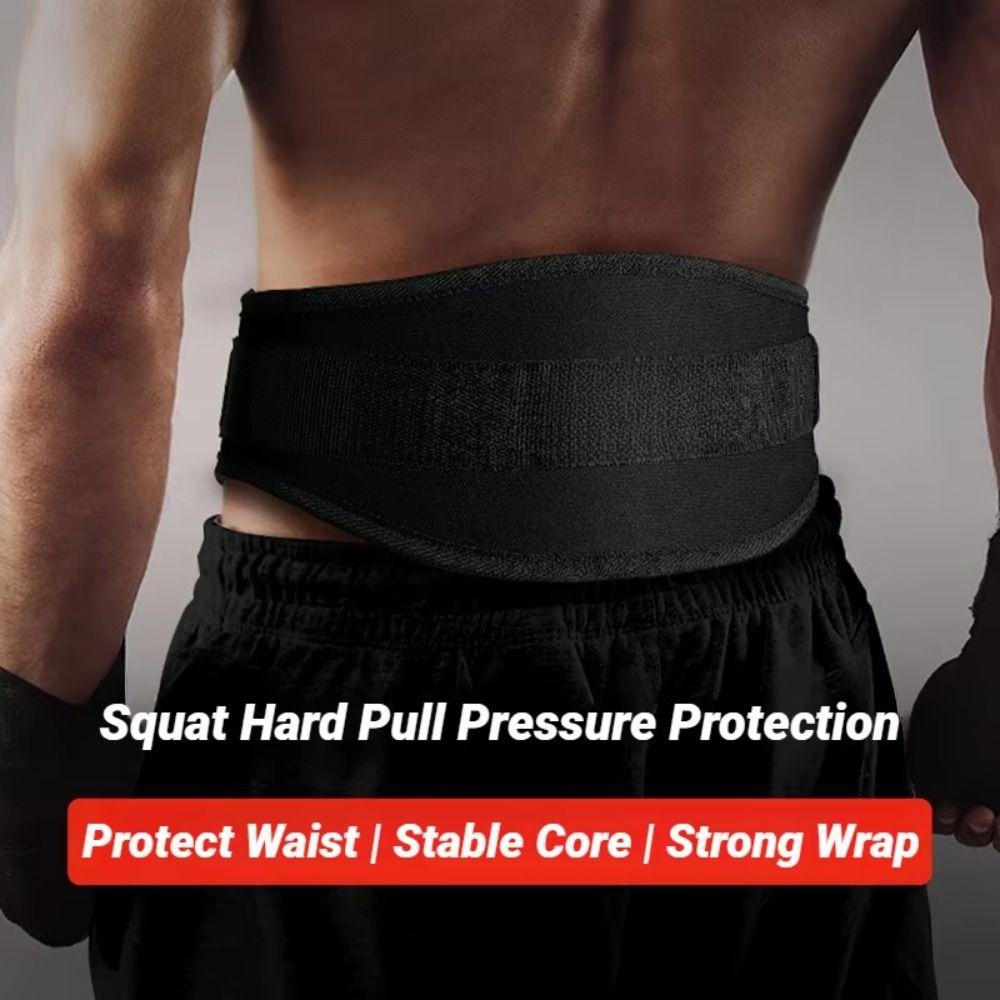 Lumbar Support Weightlift Waist Support Adjustable Exercise Belt Protection Deadlift