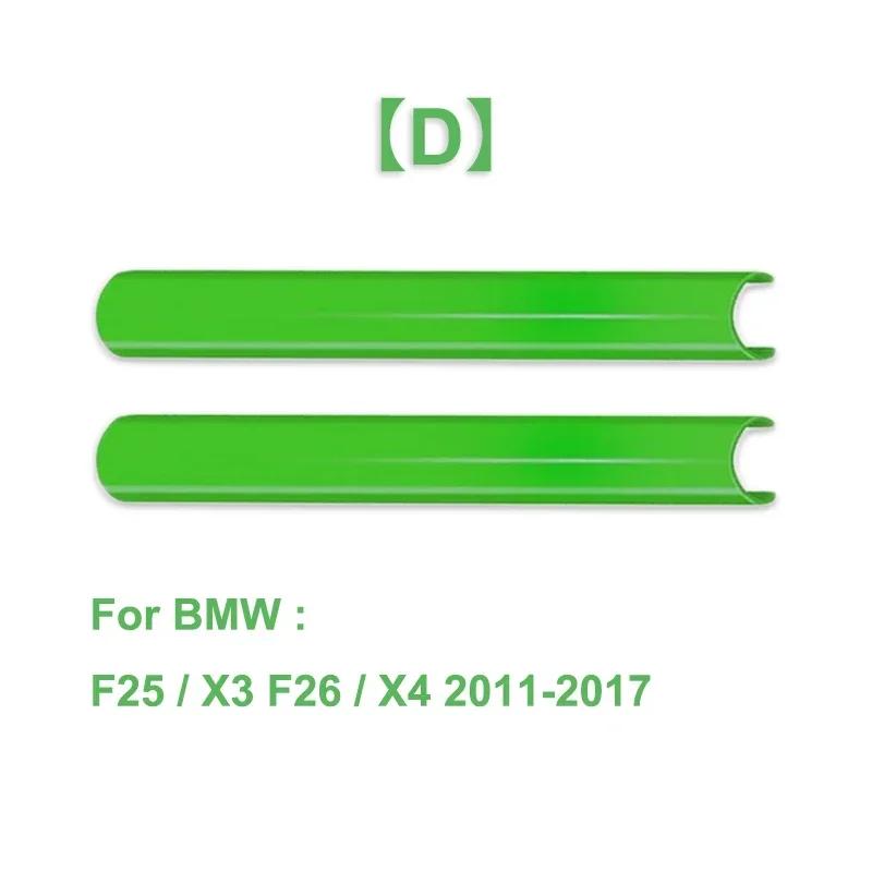 2Pcs Front Grille Trim Strips Cover Frame Stickers For BMW F10 F11 E60 F30 F31 F32 F33 F20 F22 F06 F12 F01 F02 F25 F26 G20 G28