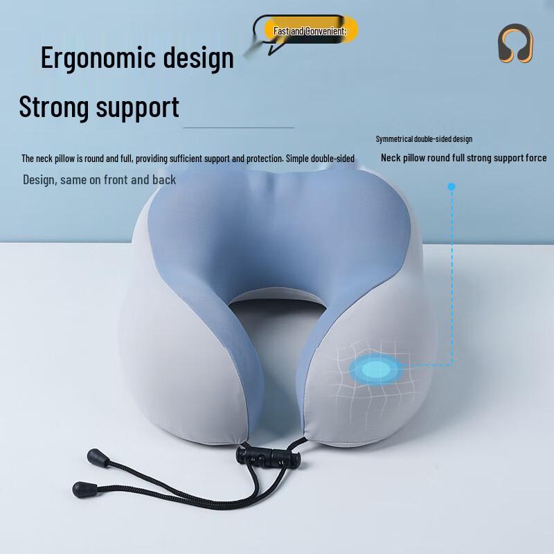 Portable Travel U-shaped Neck Pillow